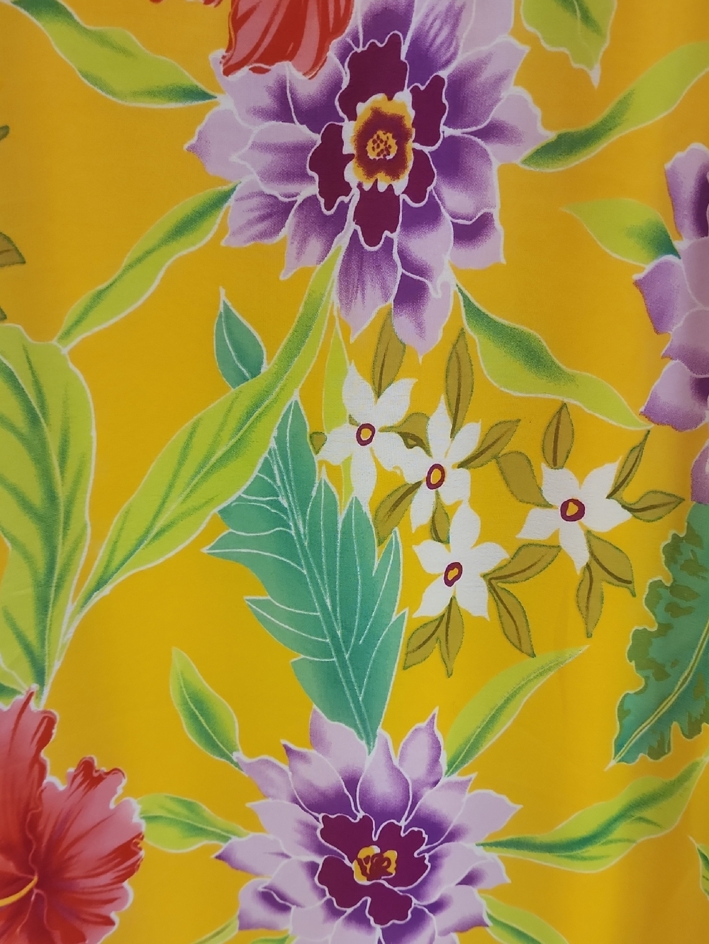 A Wild Thyme Floral Maxi Dress Tropical, Hawaiian Women's Plus Size 16 - Picture 6 of 9
